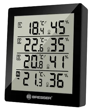 Метеостанция Bresser Temeo Hygro Quadro, изображение 1