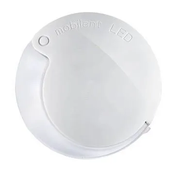 Лупа складная асферическая Eschenbach Mobilent LED 7x, 35 мм, с подсветкой