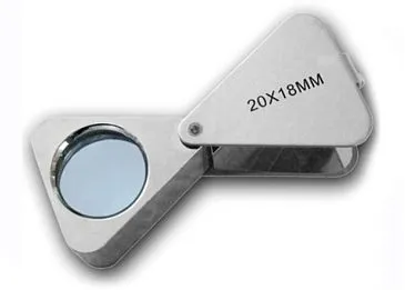 Лупа Kromatech ювелирная треугольная 20x, 18 мм MG23196A