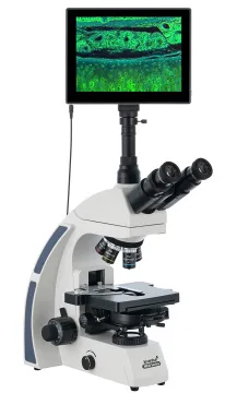 Микроскоп цифровой Levenhuk MED D45T LCD, тринокулярный, изображение 5