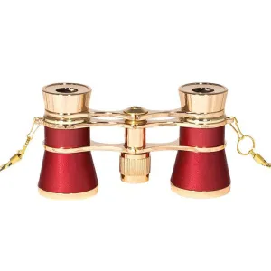 Бинокль театральный STURMAN 3x25, красный, изображение 2