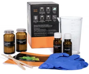 Набор для опытов «Трюки науки» Z101 «Светящийся лизун», розовый/голубой, изображение 2