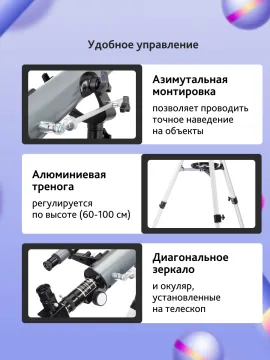 Телескоп Levenhuk Blitz 60 BASE, изображение 15