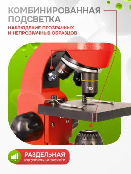 Микроскоп Levenhuk Rainbow 50L PLUS, изображение 32