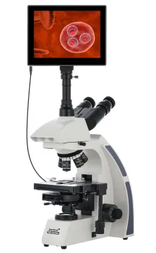 Микроскоп цифровой Levenhuk MED D45T LCD, тринокулярный, изображение 3