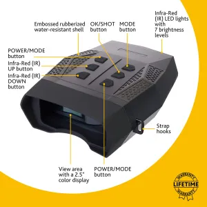 Бинокль цифровой ночного видения Levenhuk Halo 13X PLUS, изображение 15