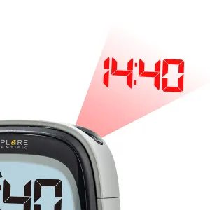 Часы цифровые Explore Scientific с проектором, черные, изображение 2