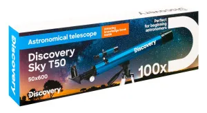 Телескоп Levenhuk Discovery Sky T50 с книгой, изображение 14