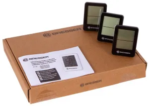 Гигрометр и термометр Bresser Temeo Hygro, набор 3 шт., черный, изображение 6