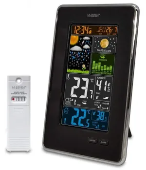 Метеостанция La Crosse WS6835 с цветным экраном, изображение 2