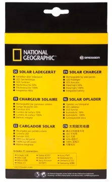 Зарядное устройство Bresser National Geographic 4-в-1 на солнечных батареях, изображение 10